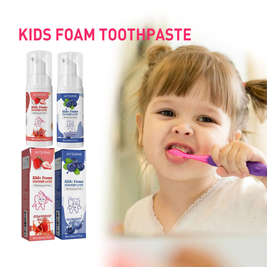 Kids Foam Toothpaste with Fruit Flavor