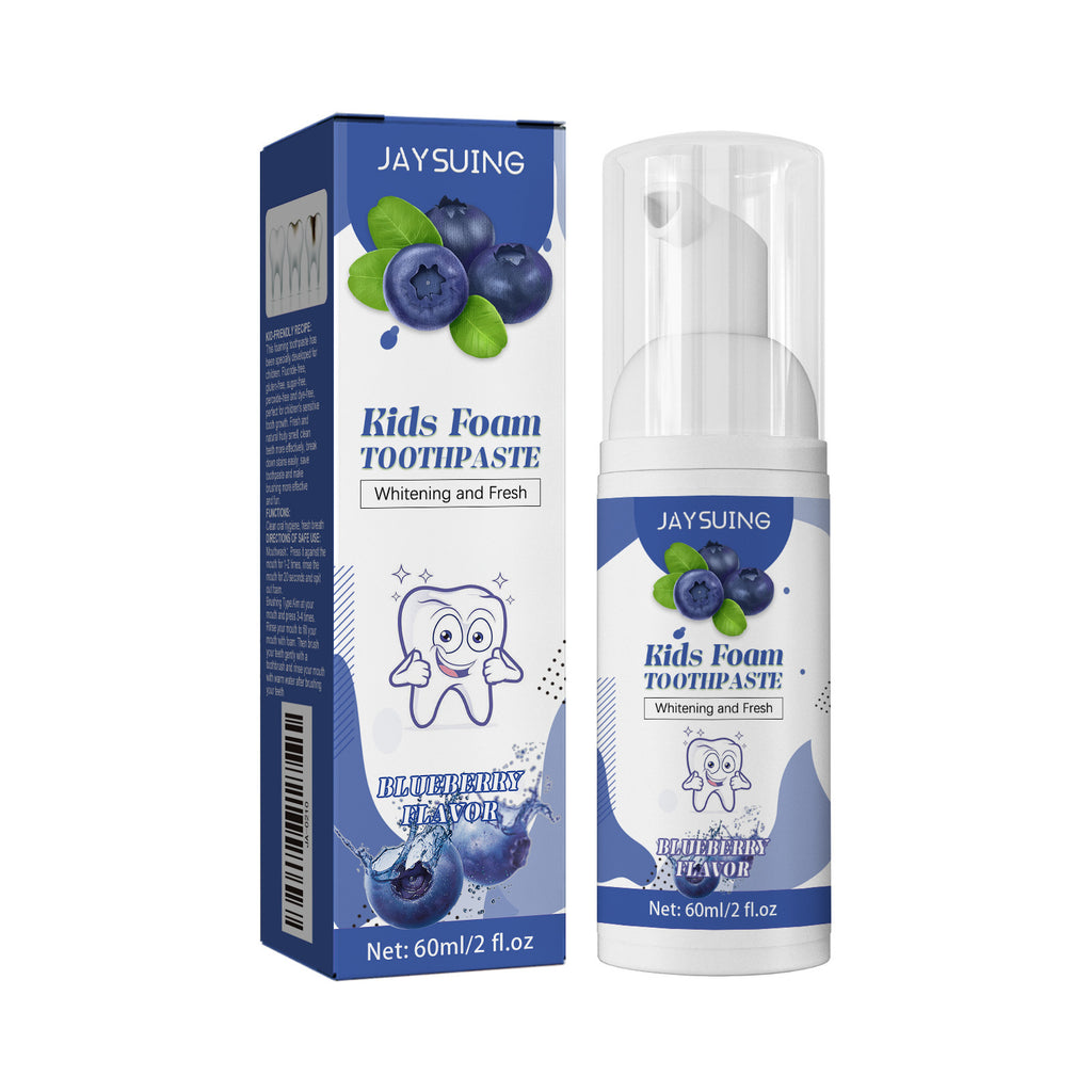Kids Foam Toothpaste with Fruit Flavor