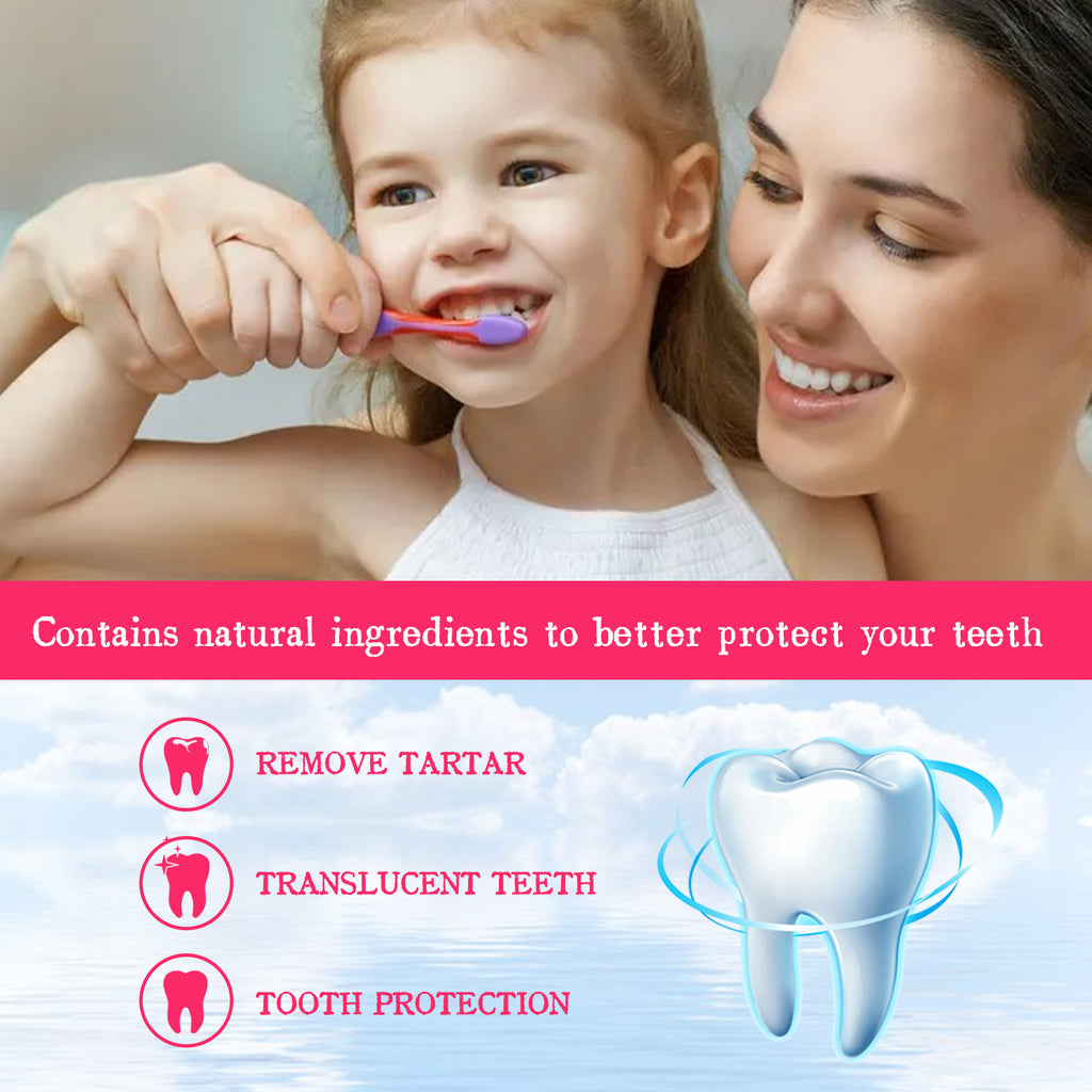 Kids Foam Toothpaste with Fruit Flavor